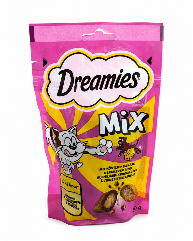 تشویقی گربه دریمز ۶۰ گرم dreamies