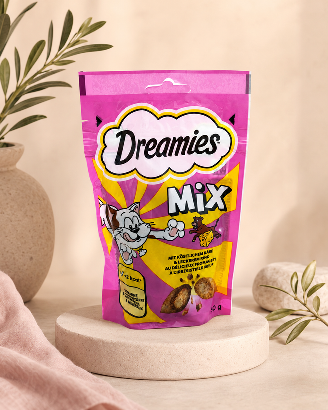 تشویقی گربه دریمز ۶۰ گرم dreamies