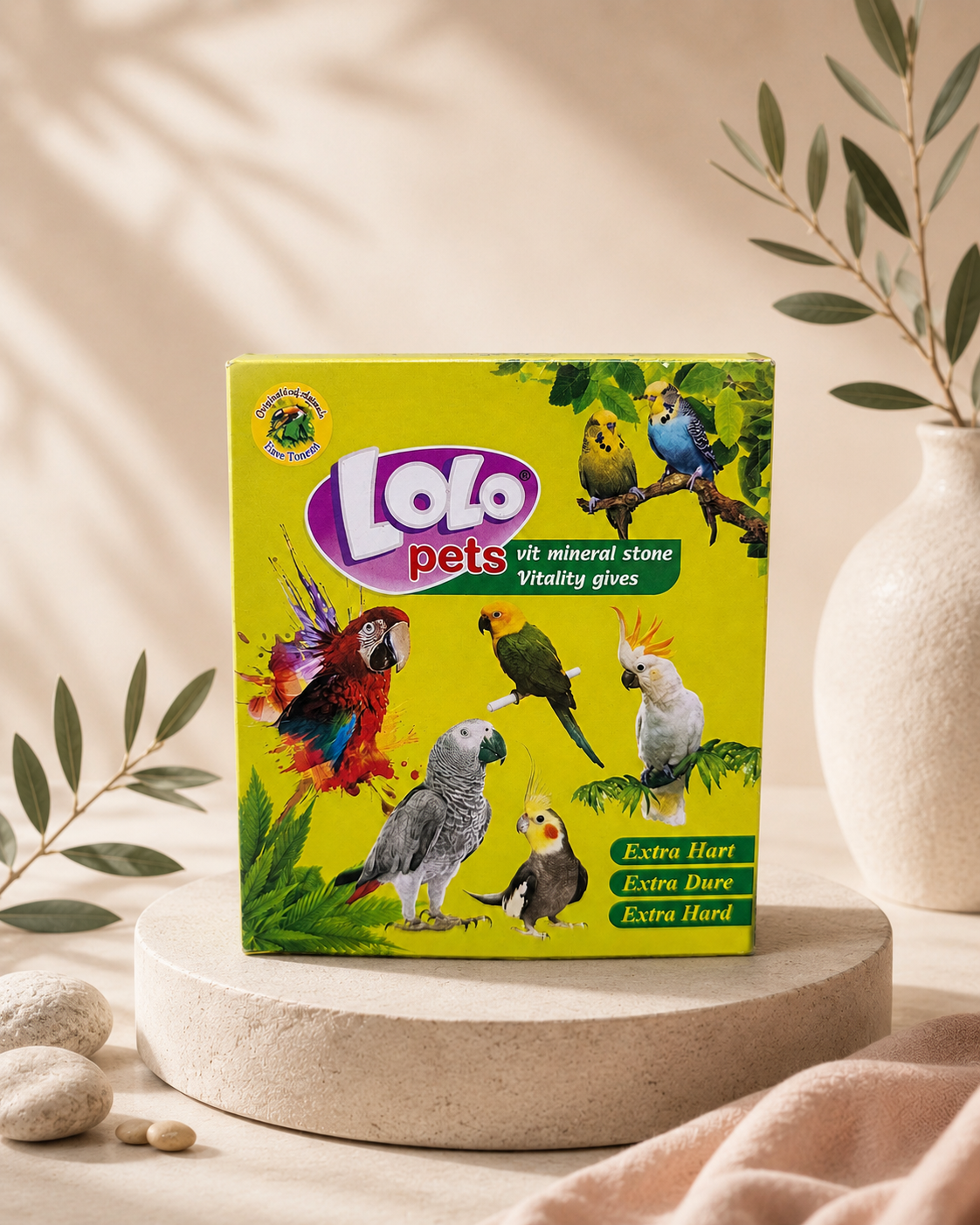 سنگ کلسیم پرندگان لولو