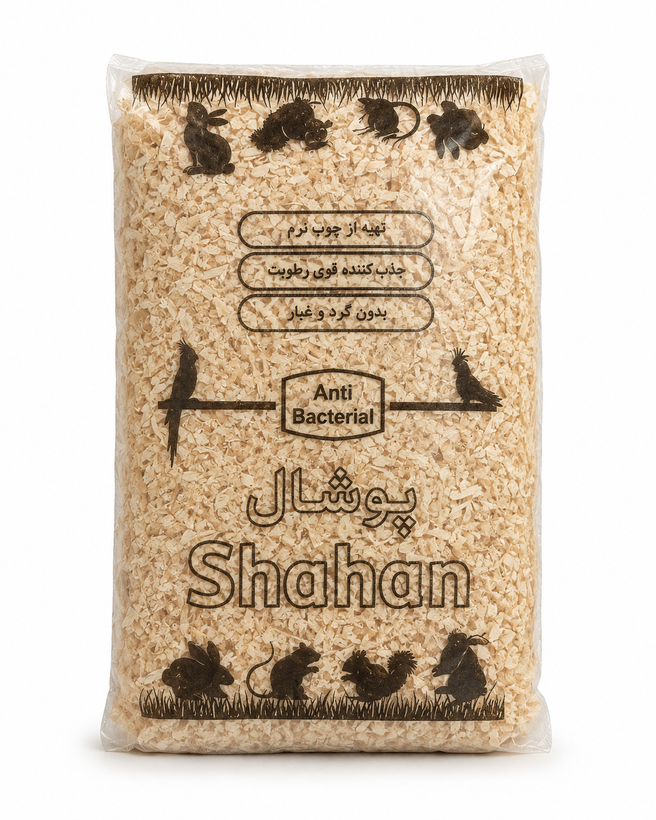 پوشال لانه پرنده و بستر جوندگان شاهان ۴۰۰ گرم