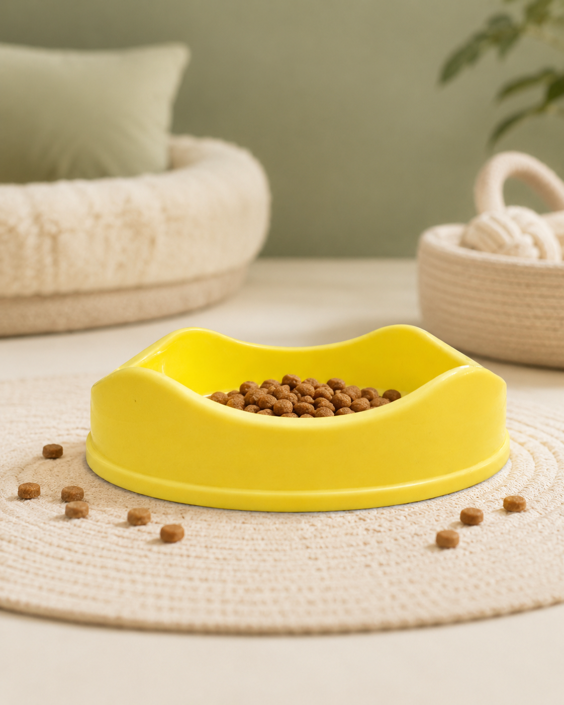 خرید ظرف غذا حیوانات پابلو مدل تام سایز متوسط رنگ رندوم